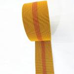 70mm Yellow Color Elasticated Upholstery Webbing For Sofa Chair 20%-30%