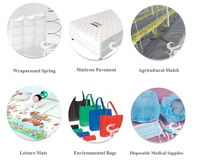 OEKO-TEX 100 25gsm SS Polypropylene Spunbond Nonwoven Fabric