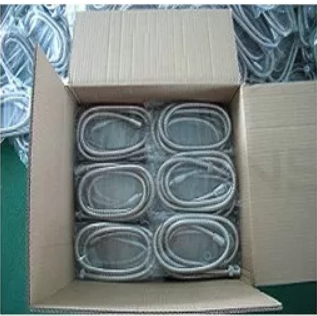 Stainless Steel Double Lock Flexible Shower Hose For Bathroom Return And Replacement