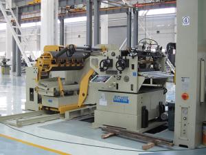 China Vertical Material Rack Straightening Machine , Coil Feeder Metal Material Stamping wholesale