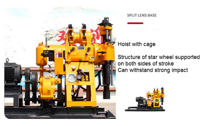 Mines 600m 2200rpm Borehole Drilling Machine