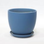 Fireproof High Glossy Finish Round Ceramic Pots For Plants