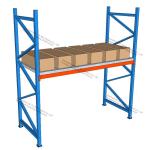 4000 KG Shelves Free Packaging Heavy Duty Racking Cold Rolled Steel Material