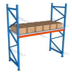 China 4000 KG Shelves Free Packaging Heavy Duty Racking Cold Rolled Steel Material wholesale