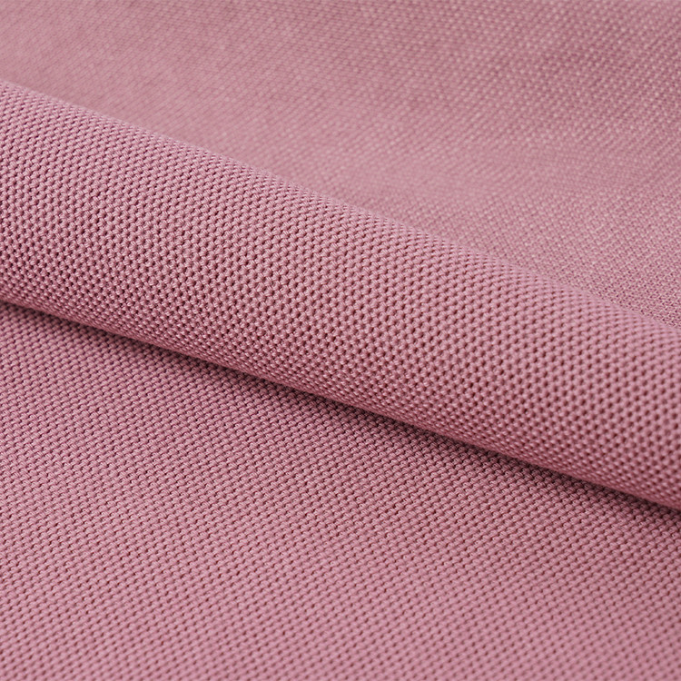 Sweat Absorbing Polo Shirt Cotton Fabric Heavy Weight Combed Pique Material