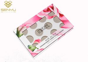 China 1200g Grey Custom Cosmetic Packaging Boxes Luxury Cardboard Eyeshadow Packaging wholesale