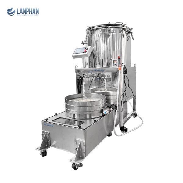 Low Temperature Bubble Hash Vortex Trichome Separator Industrial 304 Stainless