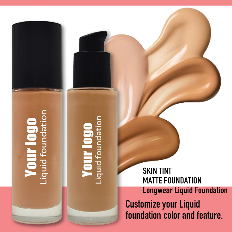 Long Lasting High Quality Make up Cream Private Label Full Coverage Waterproof and Matte Makeup Liquid Foundation