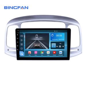 China Hi-Fi Hi-Res 8 Core Car Audio For Hyundai Accent 2006-2011 Car Radio Support 360 Bird View Camera Carplay wholesale