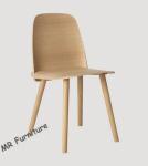 Fabric / PU Leather Wedding Dining Chairs Plywood Bookish Material