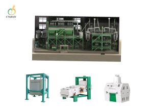 China Space 30*8*11m 40TPD Compact Flour Mill Wheat Flour Mill Plant wholesale