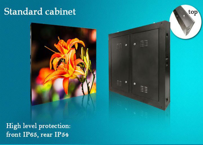 P6 / P8 / P10 / P12 / P16 / P20 Outdoor Video Display Signs With Ce Rohs