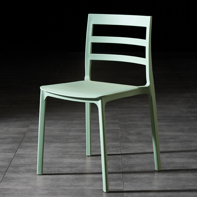 Adjustable Full PP Stacking Plastic Restaurant Dining Chairs Popular Modern Outdoor Stackable Chairs G.W. 19.4kg 5pcs/ctn