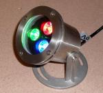 LED Underwater lights 3W RED BLUE WHITE GREEN YELLOW Shenzhen Factory