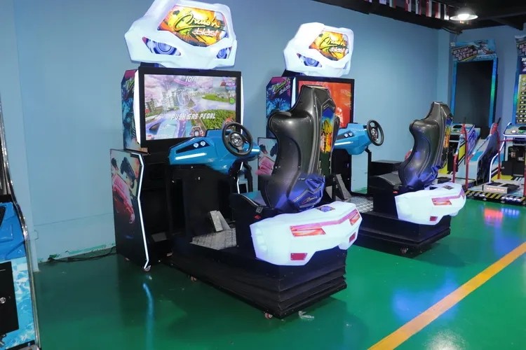 220V 42Inch Racing Arcade Machine Car for Amusement Game Center
