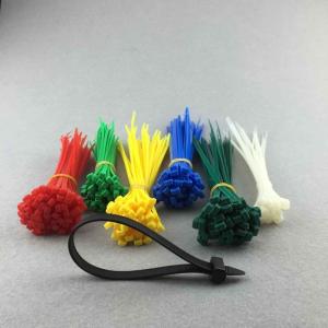 China Eco - Friendly Red Yellow Green Nylon Tie Wraps For Automobiles wholesale