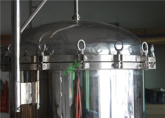 Multi Cartridge Filter Security Filter Housing Equipped With 40" PP Cartridge