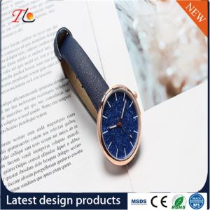 China Wholesale Customization PU Watch Alloy Case Quartz Watch Fashion Watch Colorful Leather Band Shining Diamond Lady Watch wholesale