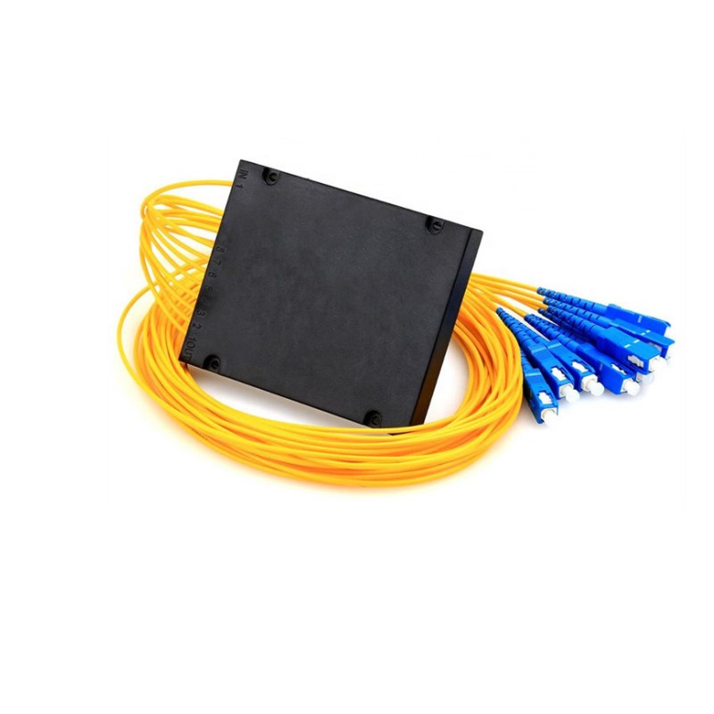 FTTH FTTX Network 1*2 FBT Splitter with SC/APC Connector and Single-Mode Fiber Cable