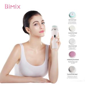 China 5 In 1 Waterproof IPX5 3W Electronic Face Cleanser wholesale