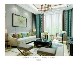 China Thick Blackout Curtains Modern High Shading fabric drapery for Bedroom Living Room Window Blinds Drapes wholesale