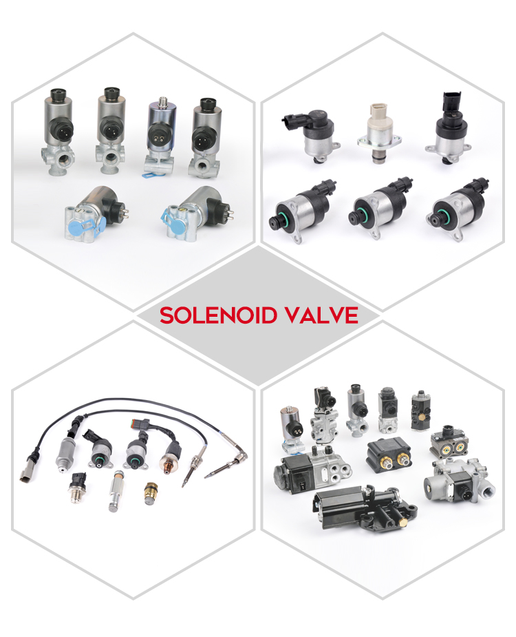 4721729010 0009975112 Truck Spare Parts Exhaust Brake Solenoid Valve for MB ACTROS WABCO