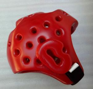 China Leather Boxing Head Guard / Martial Arts Head Guard / Protective Head Gear wholesale