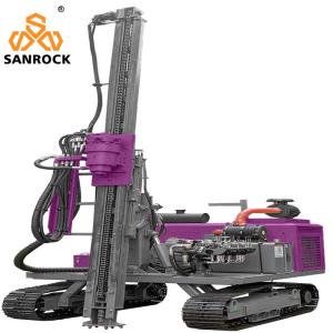 China Pile Drilling Rig Photovoltaic Solar Pile Driver Machine Hydraulic Pile Driving Equipment wholesale