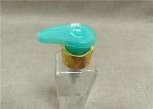 China Aluminum Neck Pump Bottle Dispenser , Customized Color Soap Pump Top wholesale
