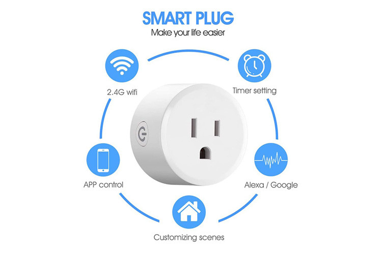 US Wireless Alexa Wall Socket 220v Remote Control Your Home Appliances from Anywhere