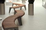 Powder Coating Anticorrosion Cast Iron And Wood Garden Bench