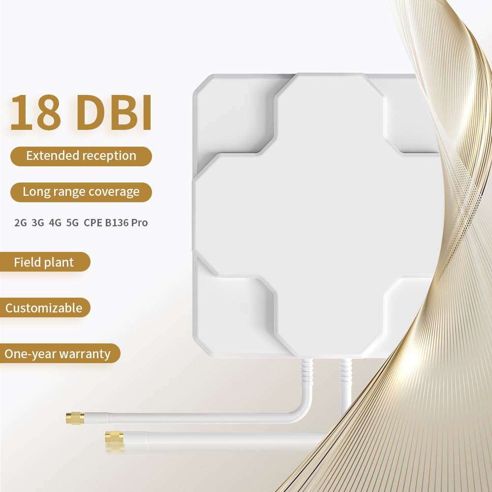 35dBi Vertical Polarization 4G LTE TS9 Antenna for WiFi Router Connection Boosting