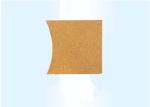 Special Shaped Clay Baking Brick Lightweight / Yellow High Temperature Brick