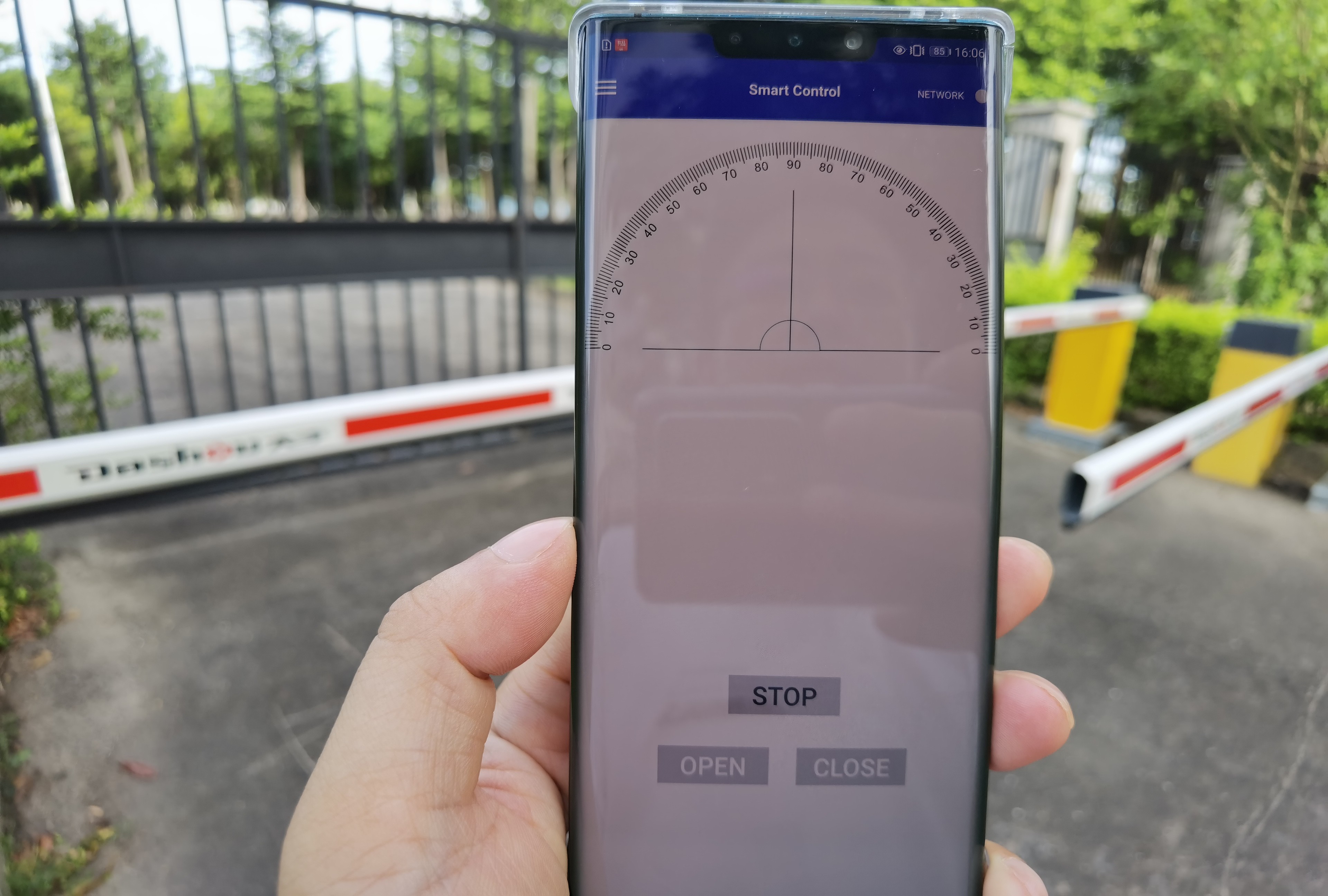Intelligence Automatic Barrier Gate For Car Parking Highway Toll System