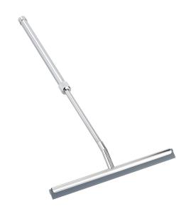 China Extension Long Handle Stainless Steel Glass Squeegee with Ajustable Knob wholesale