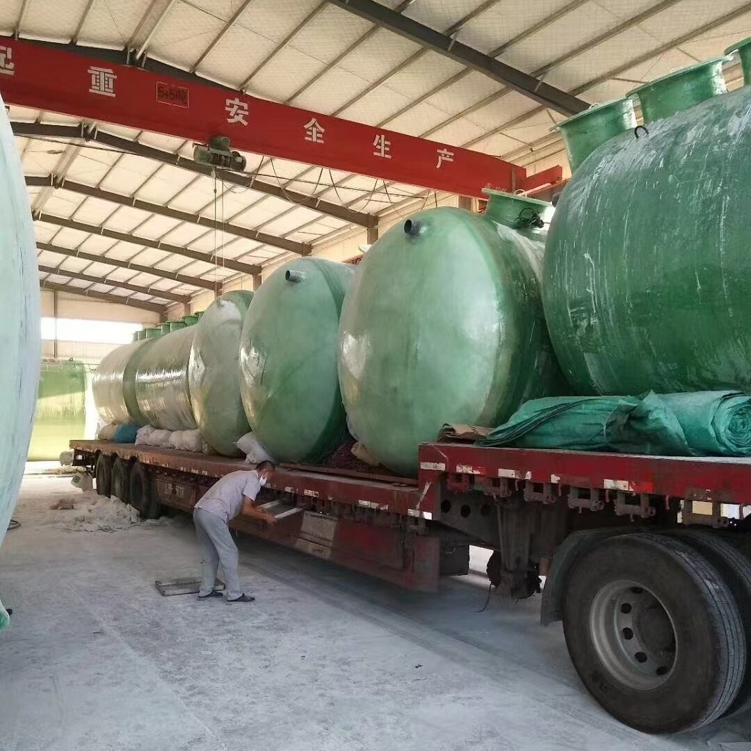 Customized Design Winding Technology FRP Septic Tank High Productivity Customized Performance