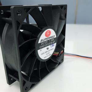 China Electronic Equipment DC Brushless Fan 24V 1700-3600 RPM 0.09-1.5A wholesale