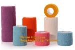 Nonwoven Self Adhesive Colored Vet Wrap Pet Care Sports Elastic Cohesive Bandage