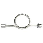 SS304 316 316L Round Ring 6000 PSI 1/2 NPT BSPT Swivel Pressure Gauge Snubber