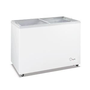 China 420L Lockable Chest Freezer , Commercial Chest Refrigerator For Meat / Seafood wholesale