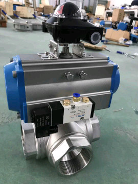 Rack & Pinion 1/4 Turn Pneumatic Actuator Double Action Single Action
