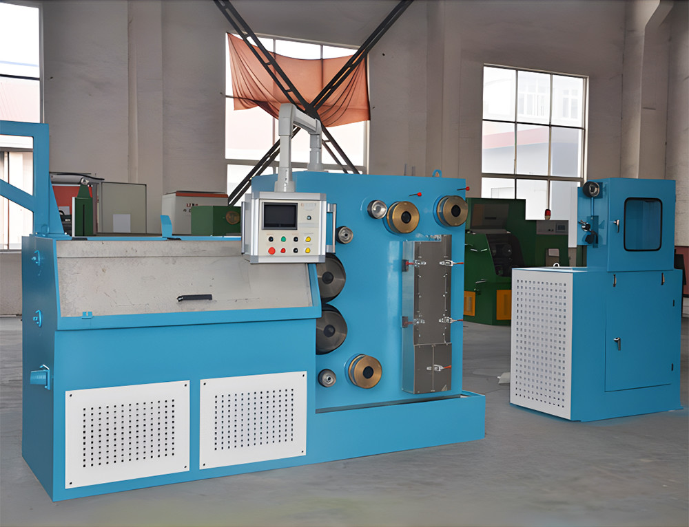 Continuous Annealing Fine Copper Wire Drawing Machine For Electronics Manufacturing