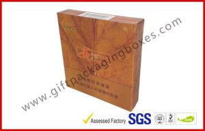 China Envelope Colorful Coated Paper Card Board Cigar Gift Box , Customized Gift Box in Market wholesale