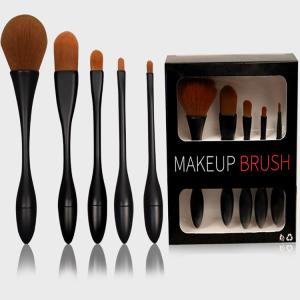 China Natural Soft Mini Makeup Brush Set Eco Friendly Materials For Long Lifetime wholesale