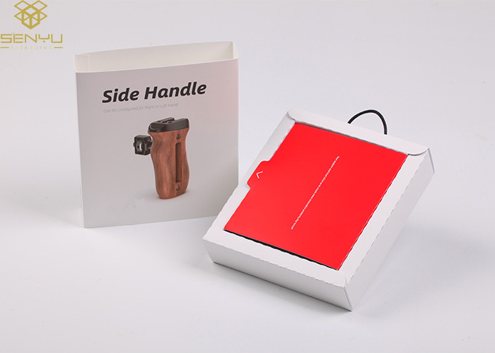 Camera Handgrip / Camera Holders Paper Box Packaging With CE Certified