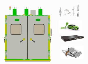 China Steel Controlled Humidity Walk In Environmental Chamber 50Hz wholesale