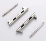 44mm Watch Strap Adapters , brushed Apple Watch Band Connector