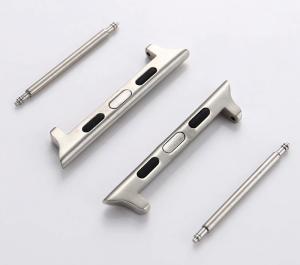 China 44mm Watch Strap Adapters , brushed Apple Watch Band Connector on sale