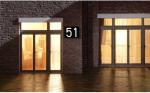 House Numbers led Plaques solar light address light Address Signs for Home shop