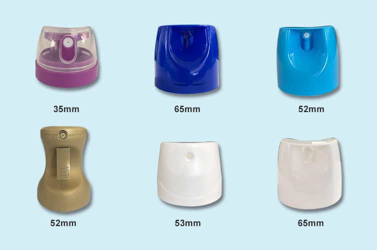 Personal Care / Beauty Applications Versatile Aerosol Actuator With Extension Tube